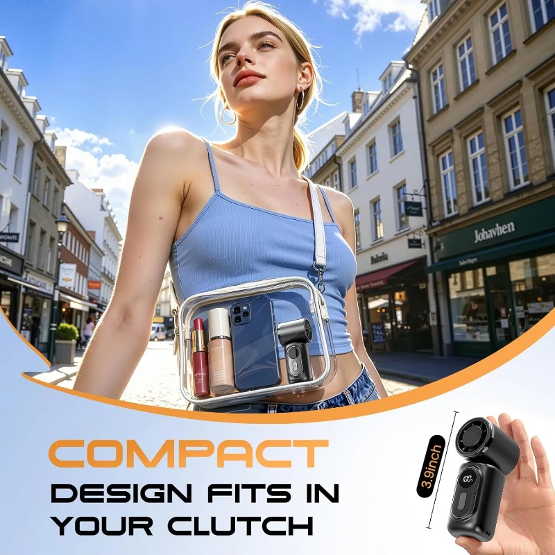 Portable Mini Fan Handheld Sma - Oscillating Fan Clip recensione e prezzo