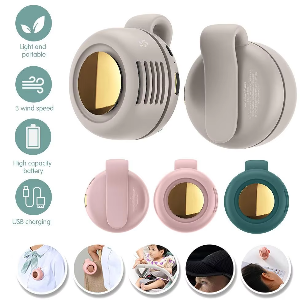 Portable Silent Fan Mini USB R - Oscillating Fan Clip recensione e prezzo