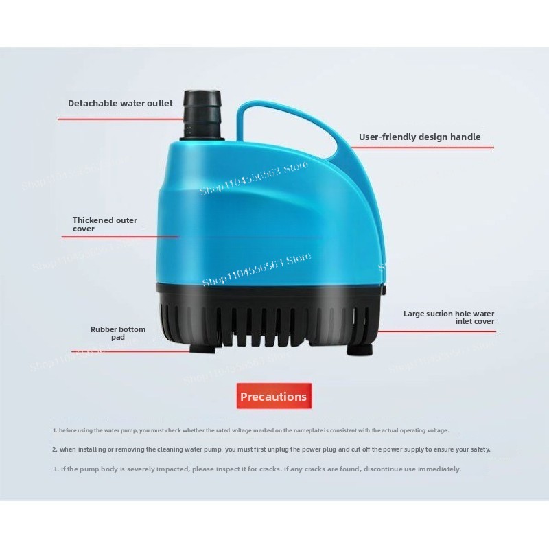 Silent Bottom Suction Submersi - Water Pump Submersible Mini recensione e prezzo