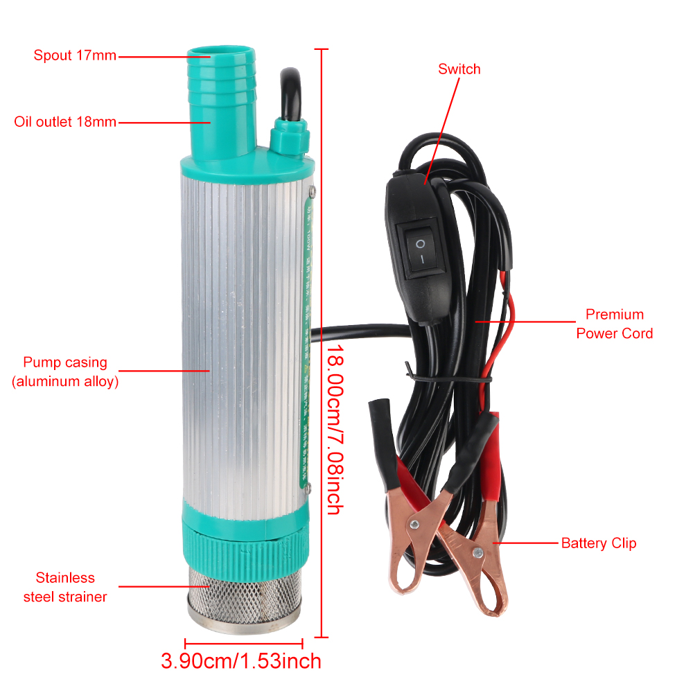 12V 30L/min Aluminum Alloy She - Water Pump Submersible Mini recensione e prezzo