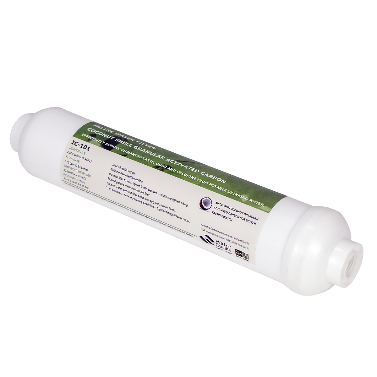 Coronwater Inline RO GAC Posfi - Carbon Filter Inline recensione e prezzo