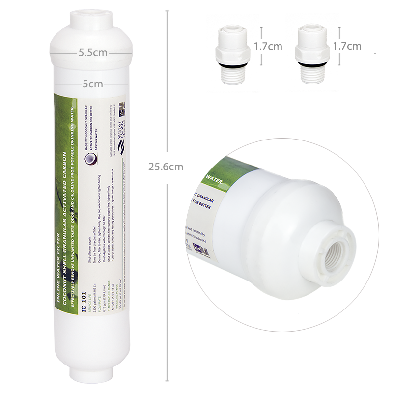 Coronwater Inline RO GAC Posfi - Carbon Filter Inline recensione e prezzo
