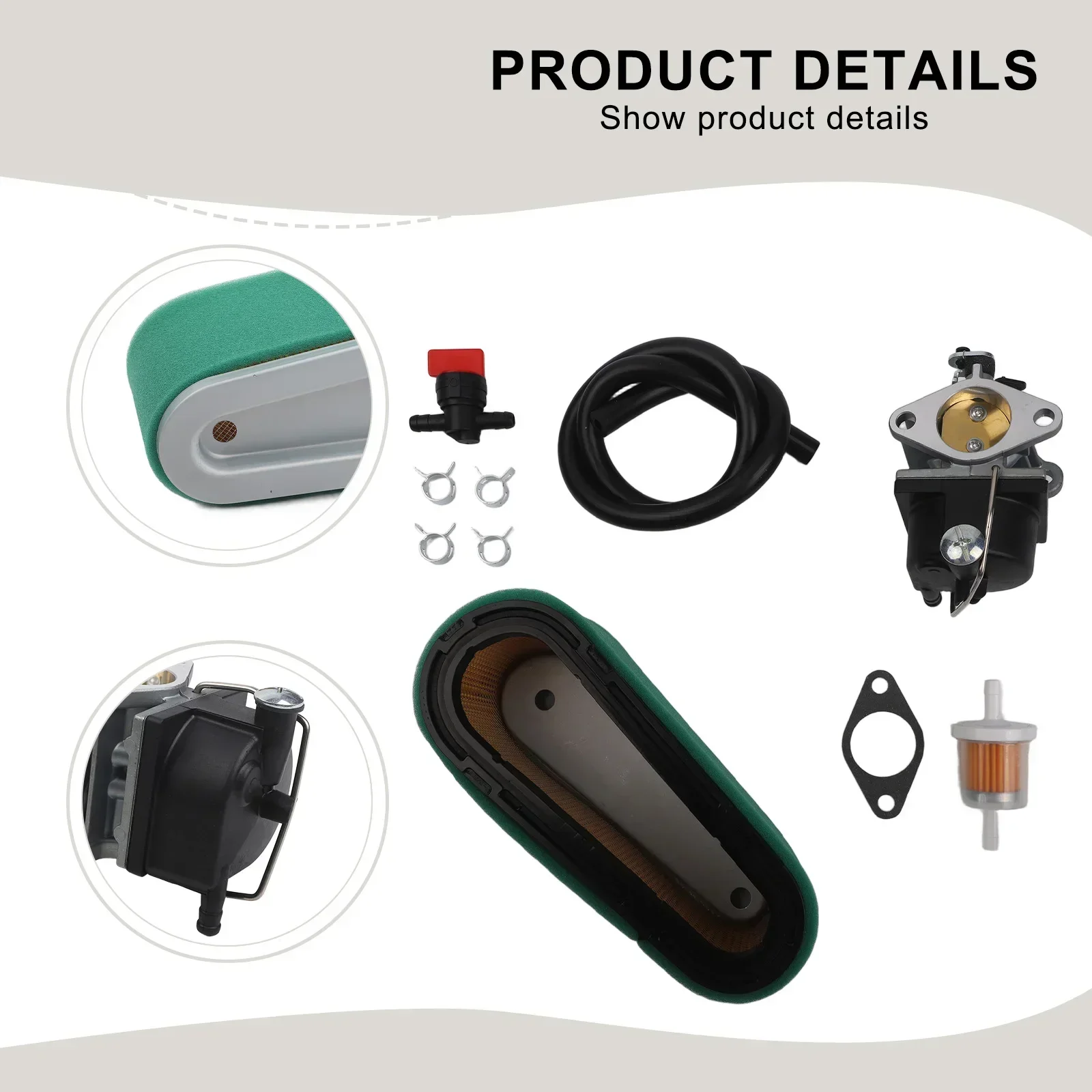 Premium Carburetor Kit for OHV - Carbon Filter Inline recensione e prezzo