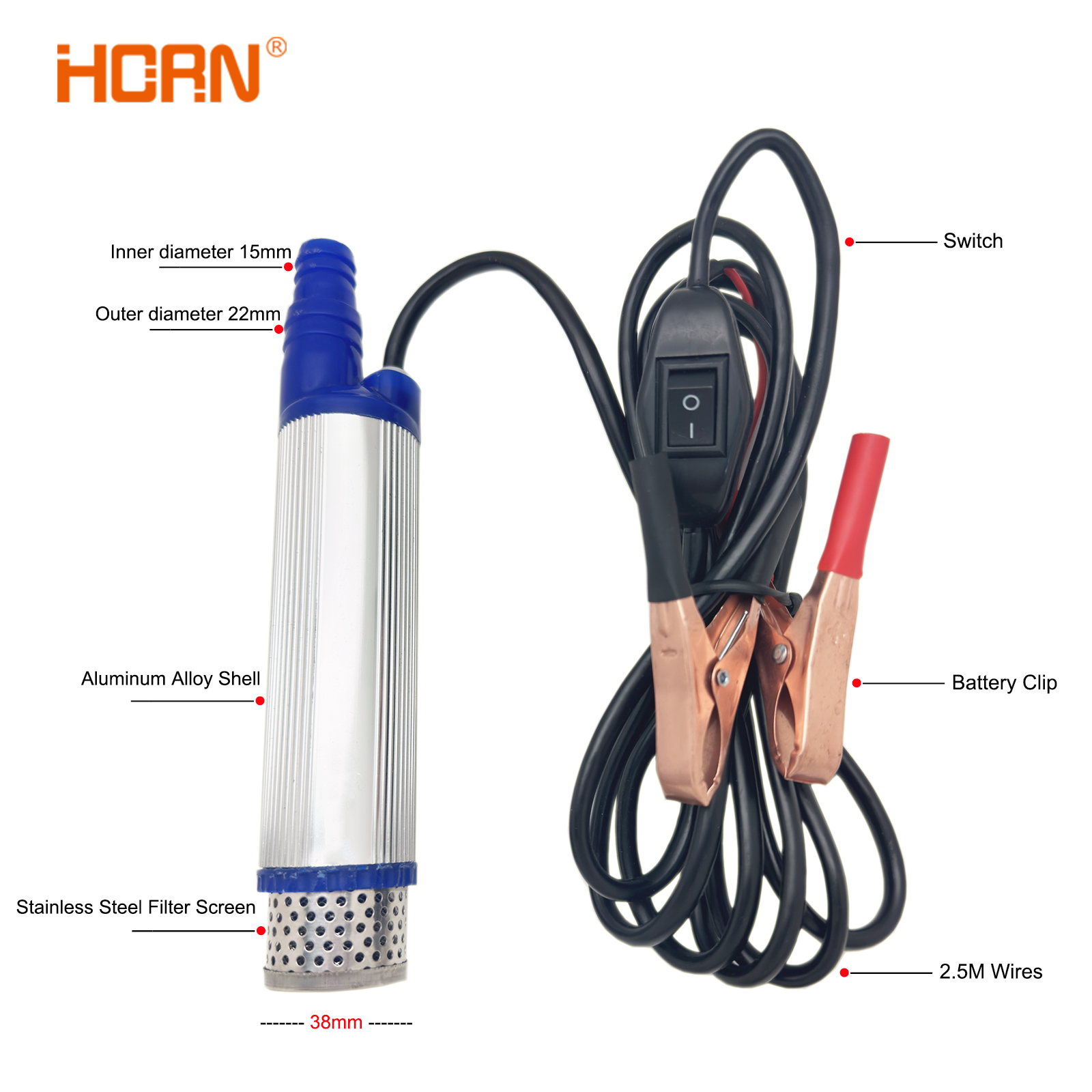 Electric Car Pump 38mm Portabl - Water Pump Submersible Mini recensione e prezzo
