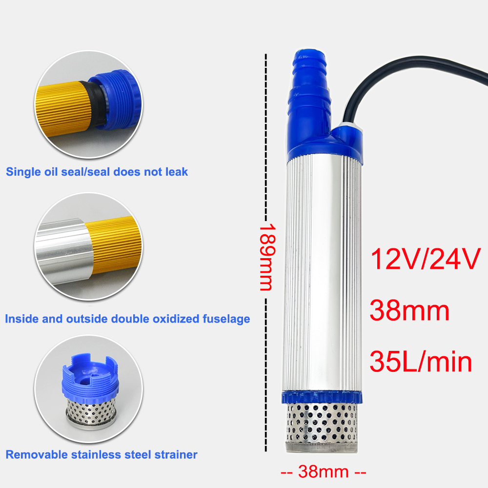 Electric Car Pump 38mm Portabl - Water Pump Submersible Mini recensione e prezzo