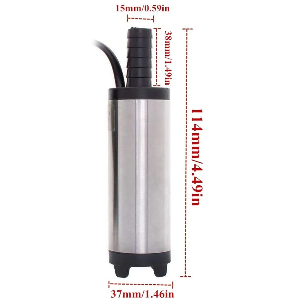 12V DC Electric Oil Pump Diese - Water Pump Submersible Mini recensione e prezzo