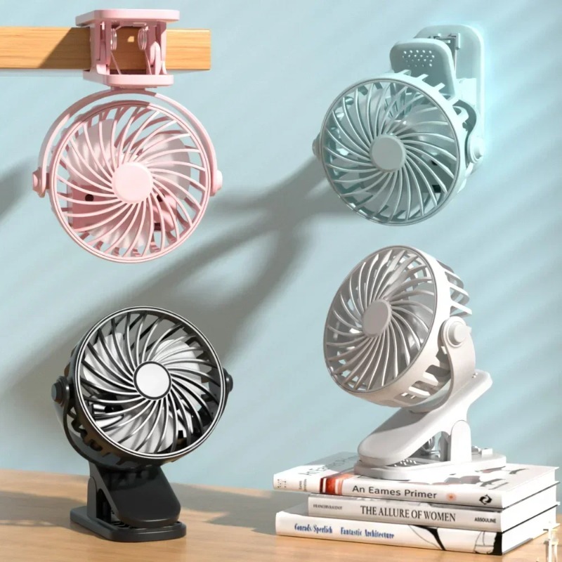 Portable Clip on Fan USB Desk  - Oscillating Fan Clip recensione e prezzo
