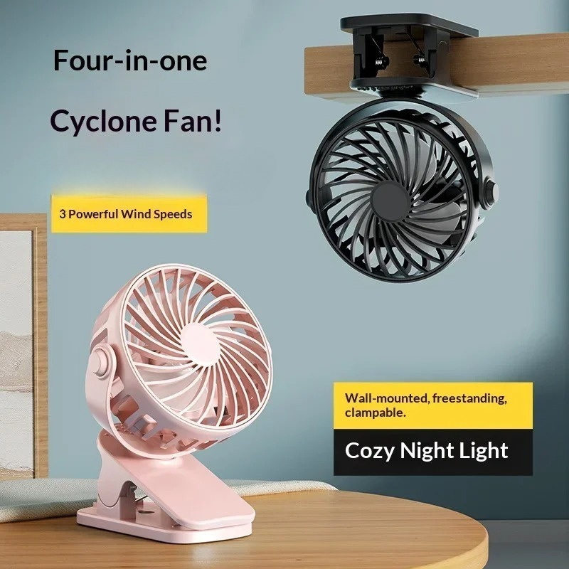 Portable Clip on Fan USB Desk  - Oscillating Fan Clip recensione e prezzo