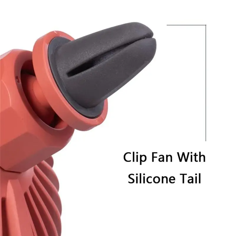 Car Fan With Ambient Light 15V - Oscillating Fan Clip recensione e prezzo