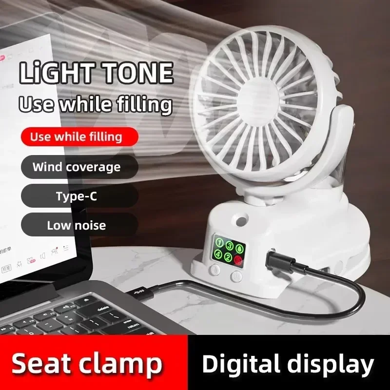 2026 Portable Clip Fan Recharg - Oscillating Fan Clip recensione e prezzo