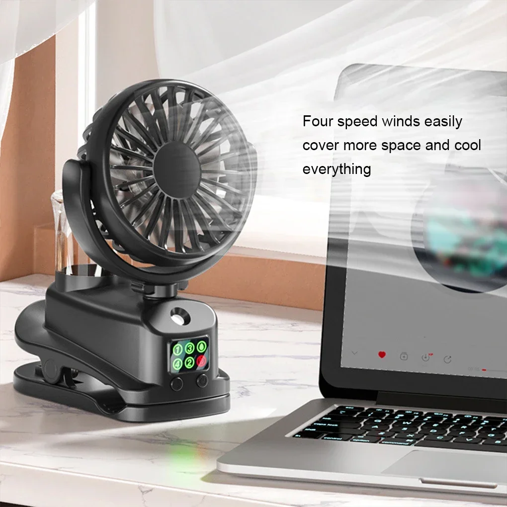 2026 Portable Clip Fan Recharg - Oscillating Fan Clip recensione e prezzo