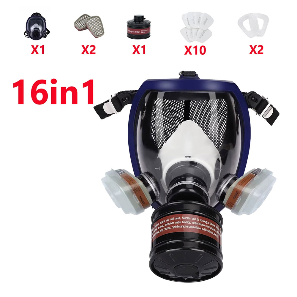 Full face respirator Gas Mask  - Carbon Filter Inline recensione e prezzo