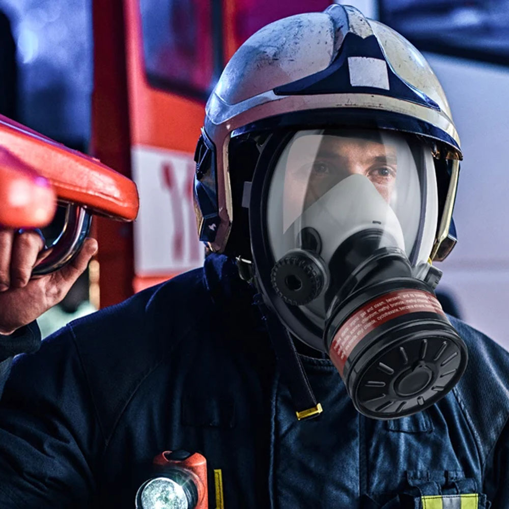 Full face respirator Gas Mask  - Carbon Filter Inline recensione e prezzo