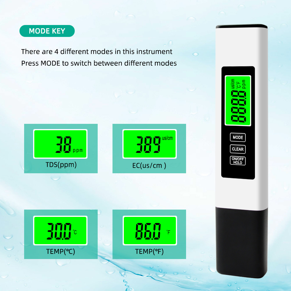 4 in 1 Digital Water Tester TD - Ec Meter Digital recensione e prezzo