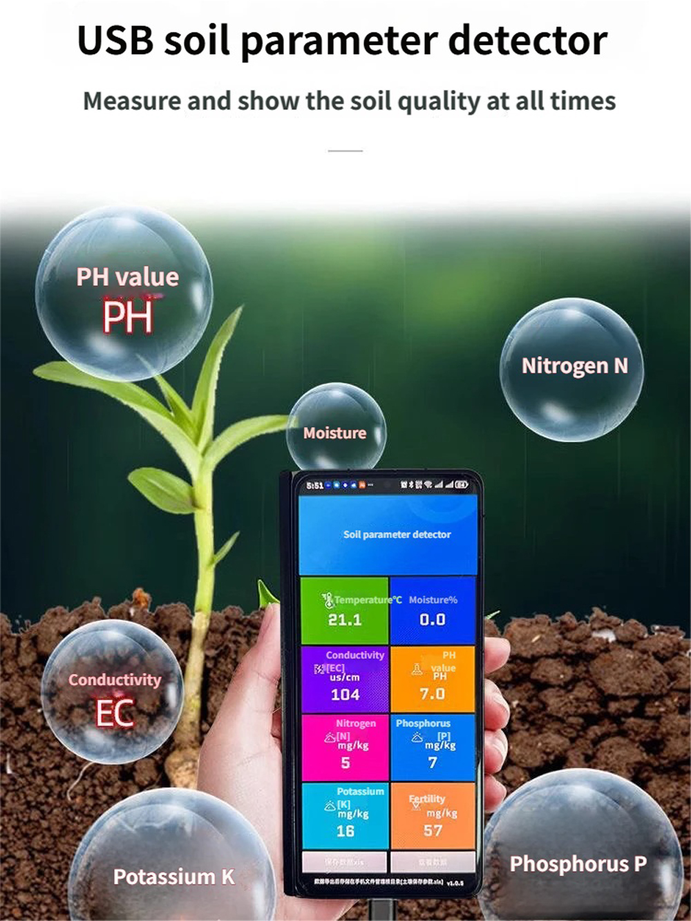 High Premium Soil Tester PH EC - Ec Meter Digital recensione e prezzo
