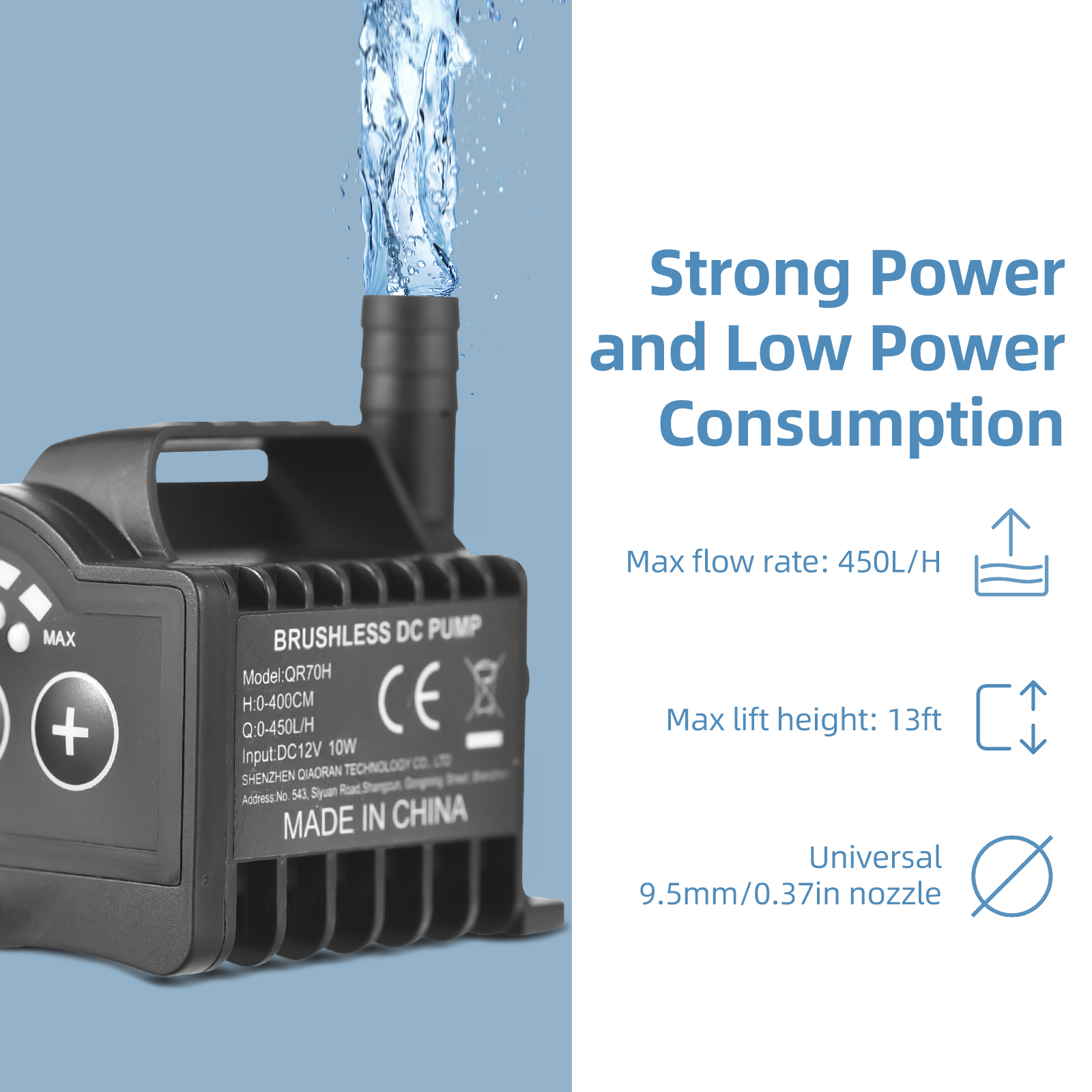 Submersible 12V Water Pump 8 L - Water Pump Submersible Mini recensione e prezzo