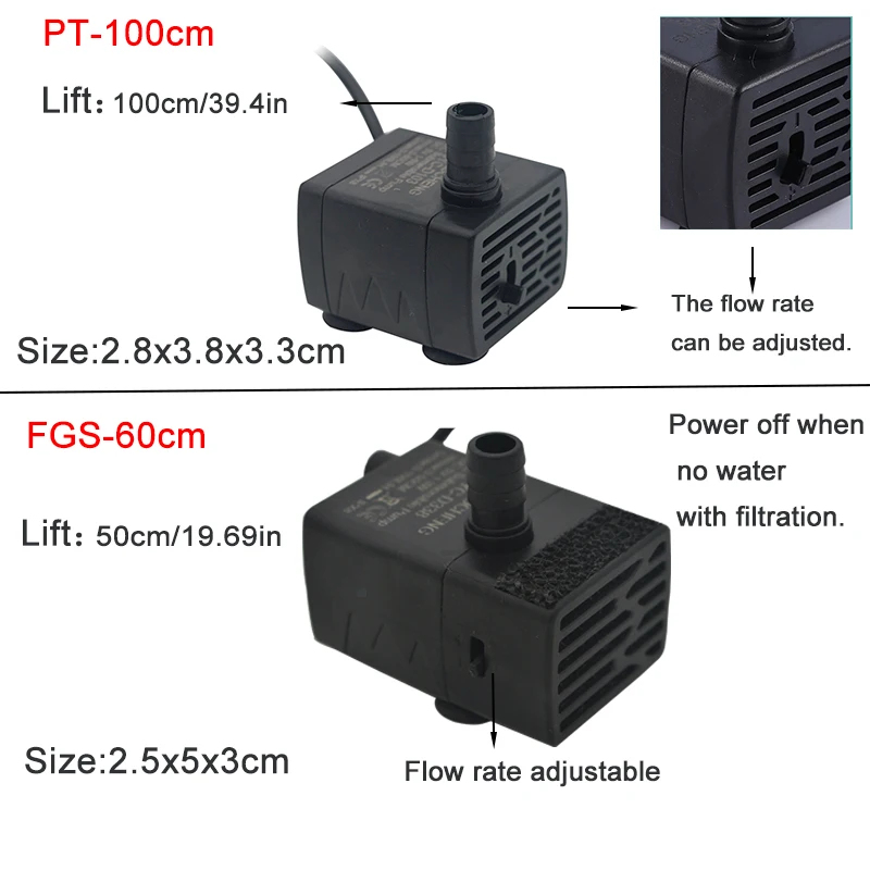 USB Aquarium Submersible Water - Water Pump Submersible Mini recensione e prezzo
