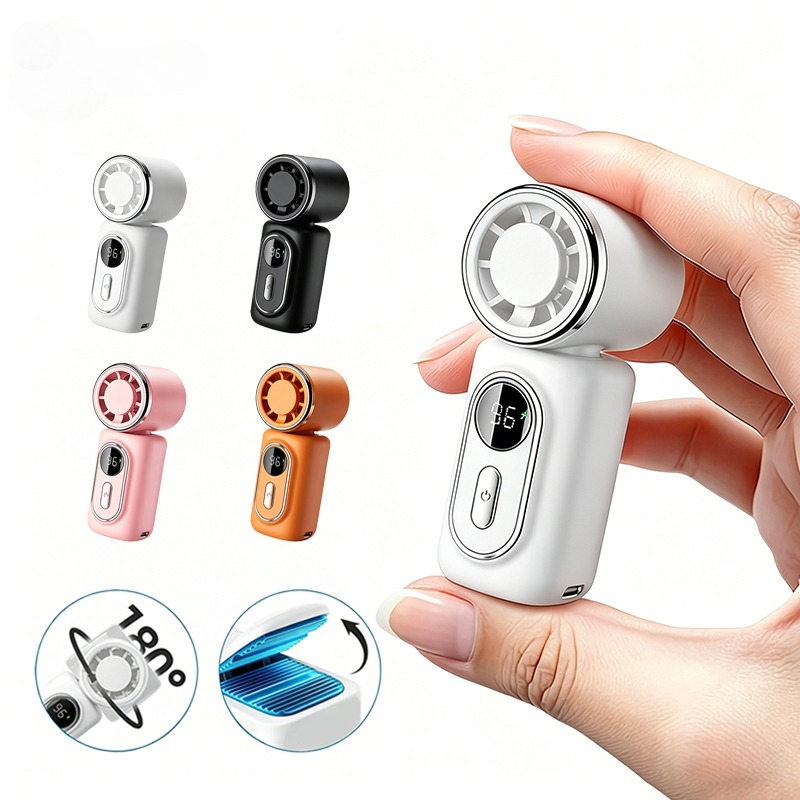 Portable Handheld Fan Mini Cli - Oscillating Fan Clip recensione e prezzo