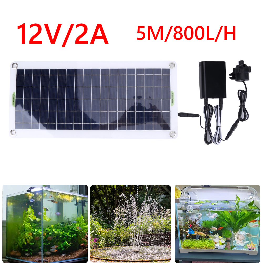 18V 30W Fountain Panel Pump Ga - Water Pump Submersible Mini recensione e prezzo