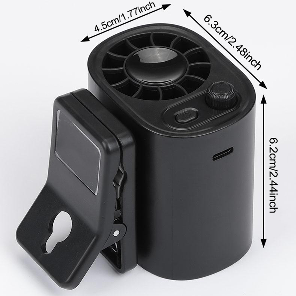 Portable Clip on Fan, 1400mAh  - Oscillating Fan Clip recensione e prezzo