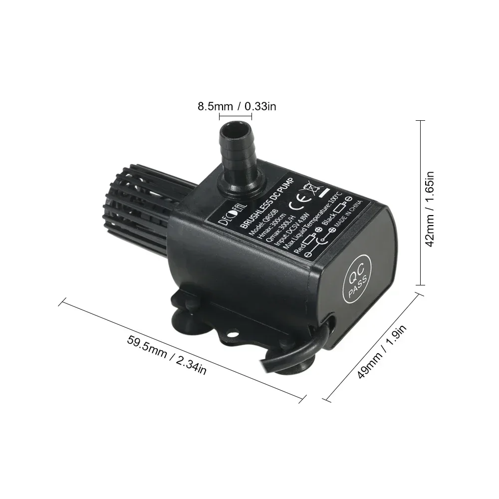 Mini USB Water Pump Ultra-quie - Water Pump Submersible Mini recensione e prezzo