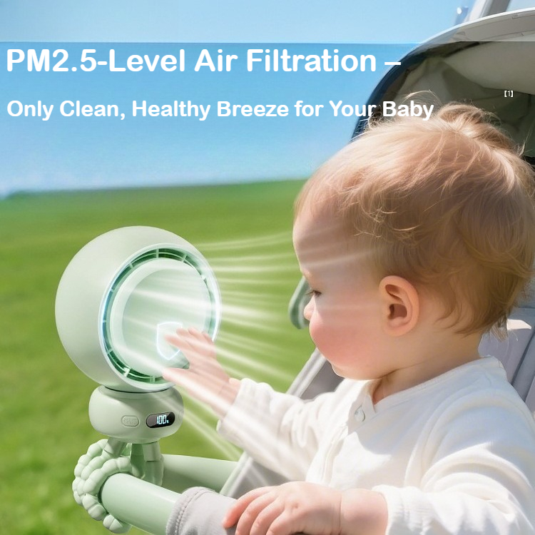 Octopus Stroller Fan - Auto-Os - Oscillating Fan Clip recensione e prezzo