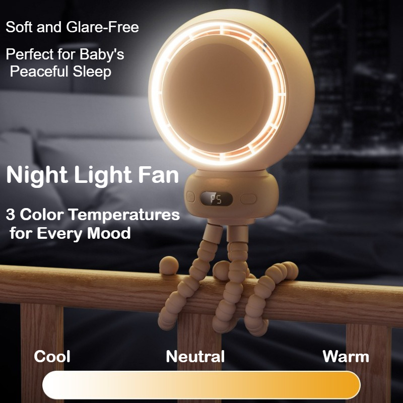 Octopus Stroller Fan - Auto-Os - Oscillating Fan Clip recensione e prezzo